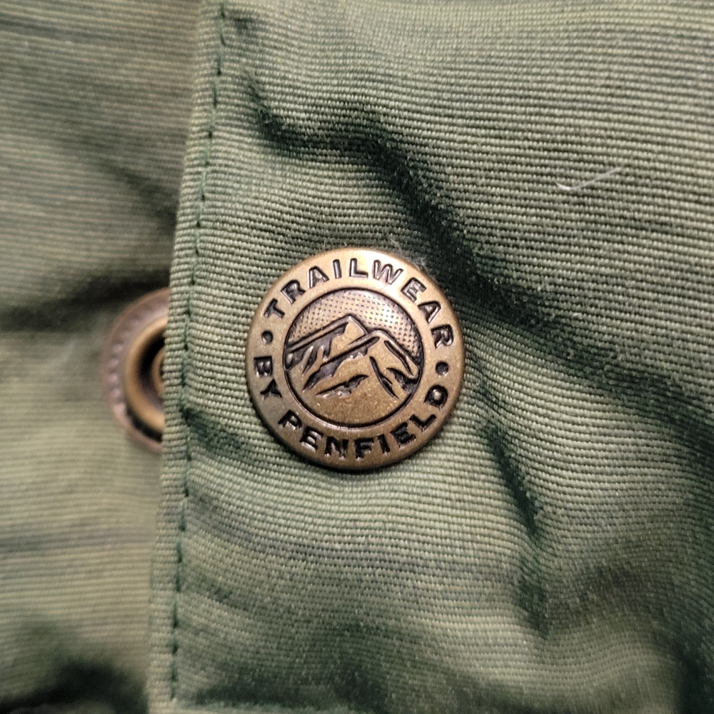 Penfield Tricolor Puffer Jacket - Brown, Green, and Blue - Picture 11 of 13